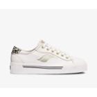 Keds Crew Kick Alto Leather Cream Leopard, Size 6.5m Women Inchess Shoes