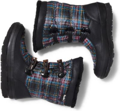 Keds Powder Puff Plaid Black