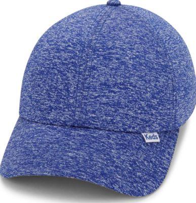 Keds Heathered Baseball Cap Blue, Size One Size Women Inchess Shoes