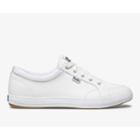 Keds Center Leather White, Size 7.5m Women Inchess Shoes