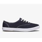 Keds Champion Organic Cotton Canvas Deep Navy, Size 8.5w Women Inchess Shoes