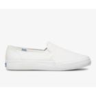 Keds Double Decker Leather White, Size 10m Women Inchess Shoes