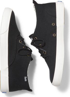 Keds Triumph Mid Brushed Canvas With Faux Shearling Black, Size 5m Women Inchess Shoes