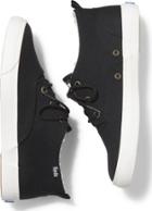 Keds Triumph Mid Brushed Canvas With Faux Shearling Black, Size 5m Women Inchess Shoes