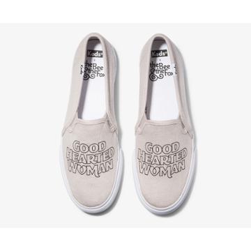 Keds X The Bee & The Fox Double Decker  Inchesgood Hearted Woman Inches Lavender, Size 9m Women Inchess Shoes