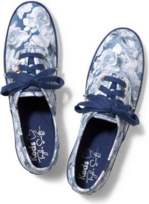 Keds Taylor Swift Inchess Champion Floral Print Deep Blue