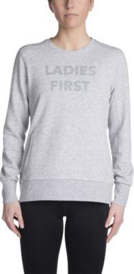 Keds Ladies First Sweatshirt Heather Grey, Size Xs Women Inchess Shoes