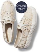 Keds Triple Abstract Natural Gold, Size 6m Women Inchess Shoes