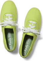 Keds Champion Striped Lace Lime Punch