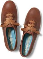 Keds Champion Pull Up Leather Tanleather, Size 5.5m Women Inchess Shoes