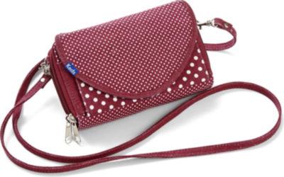 Keds Convertible Wallet/crossbody Purse Beet Red Maroon