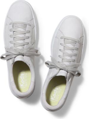 Keds Ace Mono Light Gray, Size 6.5m Women Inchess Shoes