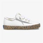 Keds Kickstart Leopard Foxing Sneaker Jr. White Leopard, Size 9.5m Keds Shoes