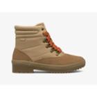 Keds Camp Boot Suede & Splash Twill W/ Thinsulate&trade; Mix Cognac, Size 10m Women Inchess Shoes