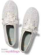 Keds X Kate Spade New York Champion Glitter Cream Glitter, Size 5.5m Women Inchess Shoes
