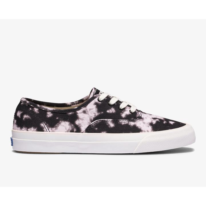 Keds Surfer Tie Dye Feat. Organic Cotton Black Multi, Size 8.5m Women Inchess Shoes