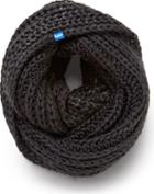 Keds Metallic Knit Infinity Scarf Black