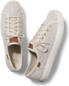 Keds Kickstart Salt & Pepper Cream, Size 5m Women Inchess Shoes