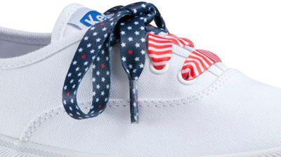 Keds Patriotic Shoe Laces Patriotic, Size One Size