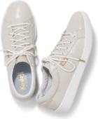 Keds Ace Pretty Leather Ivory, Size 5m Women Inchess Shoes