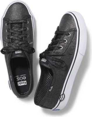 Keds X Eos Double Up Blacksilver, Size 9m Women Inchess Shoes