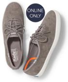 Keds Champion Suede Gray, Size 5m Women Inchess Shoes