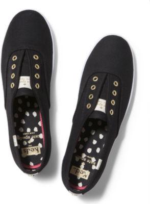 Keds Kate Spade New York Champion Laceless Linen Black