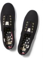 Keds Kate Spade New York Champion Laceless Linen Black