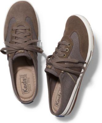 Keds Virtue Suede Mule Walnut, Size 5m Women Inchess Shoes