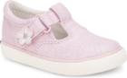 Keds Daphne T-strap Sneaker Pink Shimmer, Size M Keds Shoes