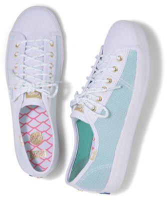 Keds X Alaina Marie Kickstart Mesh Waves Aqua, Size 5m Women Inchess Shoes