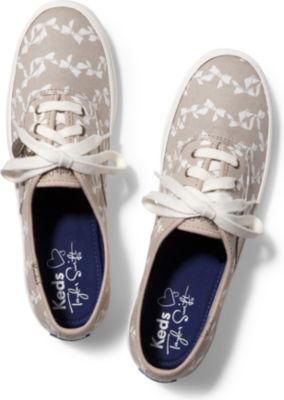 Keds Taylor Swift Inchess Champion Bow Stripe Tan