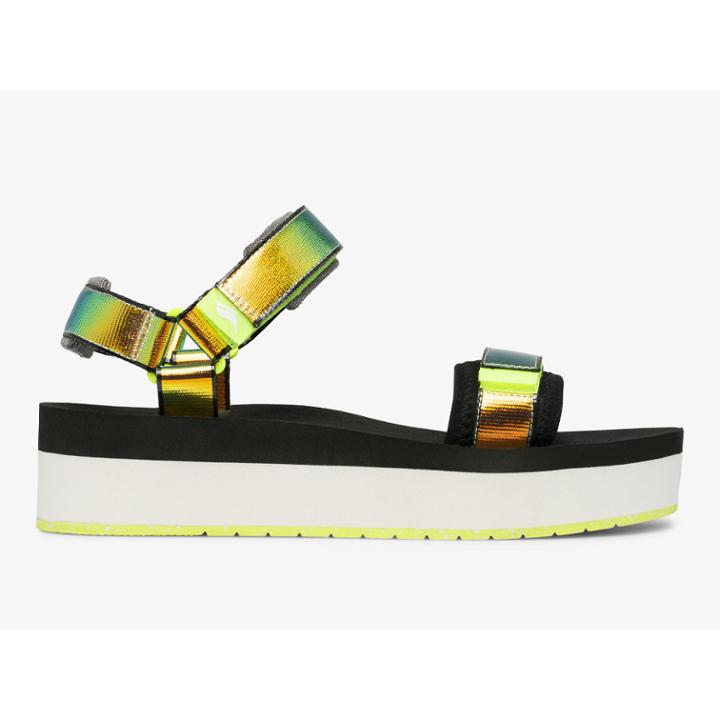 Keds Trio Platform Iridescent Multi Black, Size 7m Women Inchess Shoes