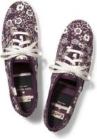 Keds X Kate Spade New York Champion. Wine Ditzy Floral, Size 6m Women Inchess Shoes