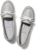Keds Glimmer Metallic Stripe Silver, Size 5m Women Inchess Shoes