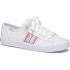 Keds Kickstart Rainbow Webbing White, Size 7.5m Women Inchess Shoes