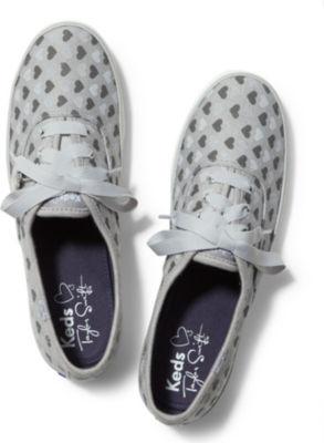 Keds Taylor Swift Inchess Champion Hearts Hearts Lt Gray