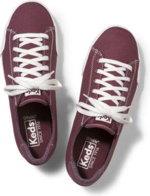 Keds Lex Burgundy, Size 5m Women Inchess Shoes
