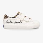 Keds X Ksny Crew Kick  Inches75 Hl White/leopard, Size 5m Keds Shoes
