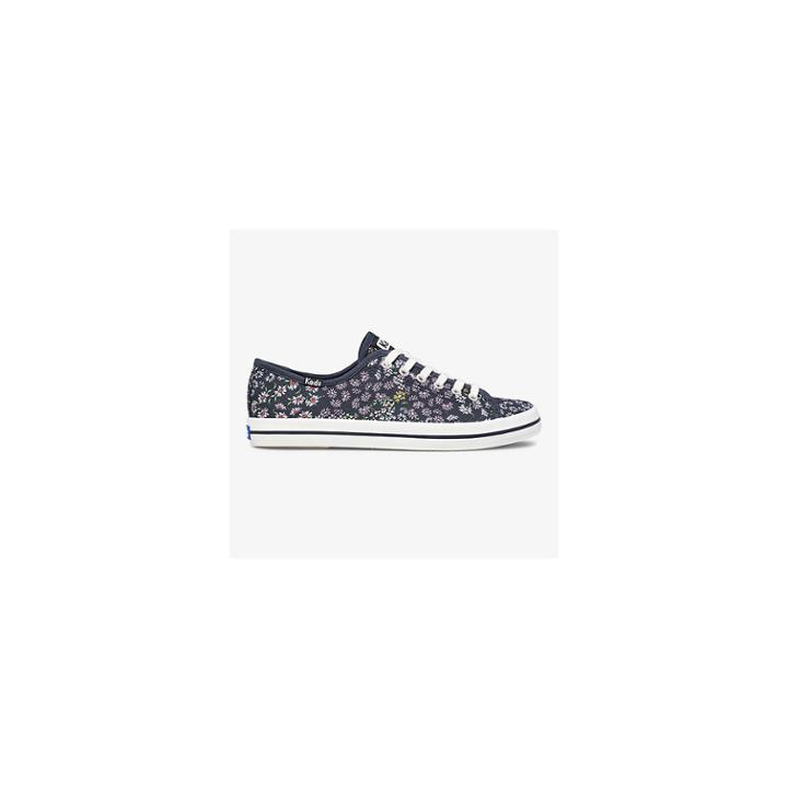 Keds Kickstart Floral Peacoat Navy, Size 6m Women Inchess Shoes