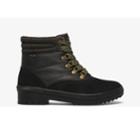 Keds Camp Boot Suede & Splash Twill W/ Thinsulate&trade; Black, Size 10m Women Inchess Shoes