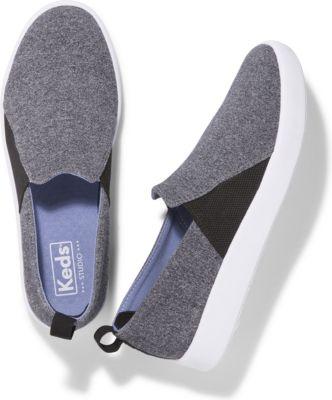 Keds Studio Liv Jersey Charcoal, Size 5m Women Inchess Shoes