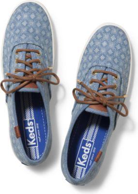 Keds Champion Diamond Dot Blue Denim