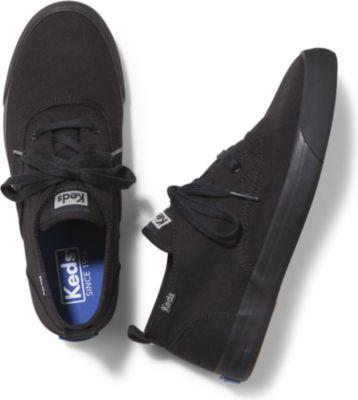 Keds Triumph Mid Black Black, Size 5m Women Inchess Shoes