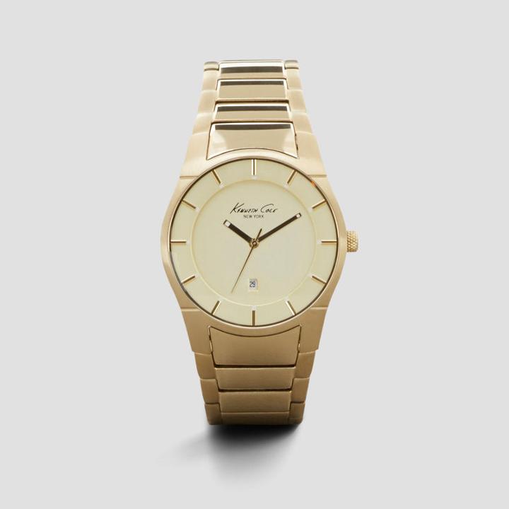 Kenneth Cole New York Gold Stainless Steel Watch - Neutral