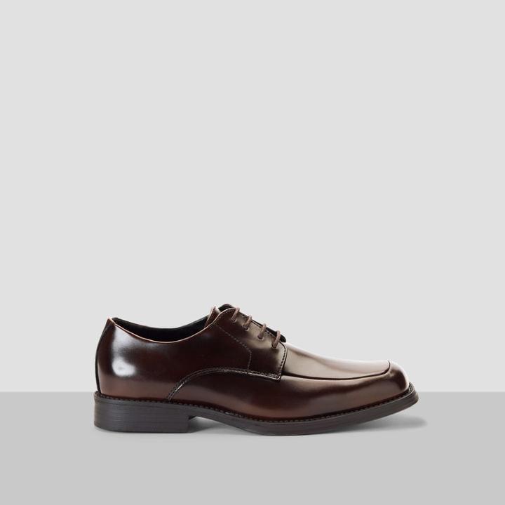 Reaction Kenneth Cole Sim-plicity Leather Shoe - Brown