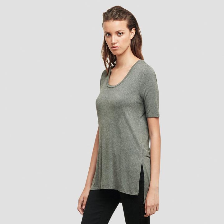 Kenneth Cole New York Short-sleeve Jersey Tunic - Grey