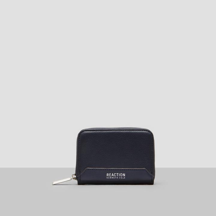 Reaction Kenneth Cole Jasmine Zip-around Wallet - Navy