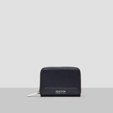 Reaction Kenneth Cole Jasmine Zip-around Wallet - Navy