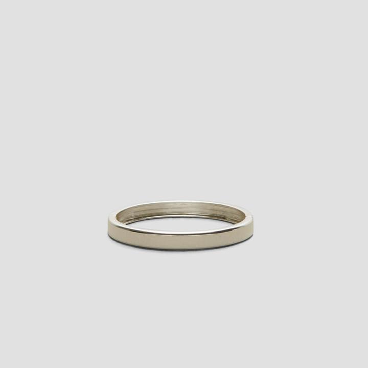 Kenneth Cole New York Silvertone Skinny Hinge Bracelet - Shiny Slv